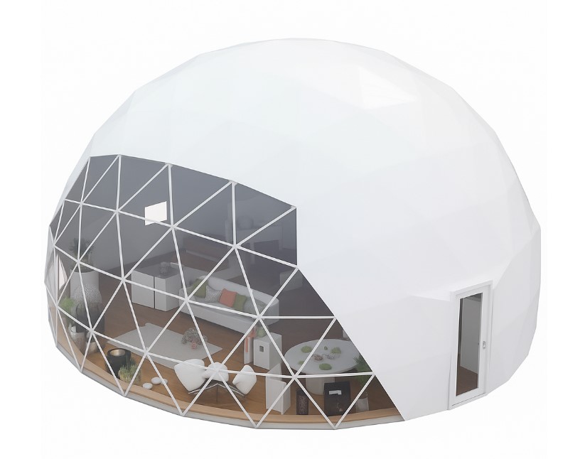 Domo geodésica para Glamping 8m