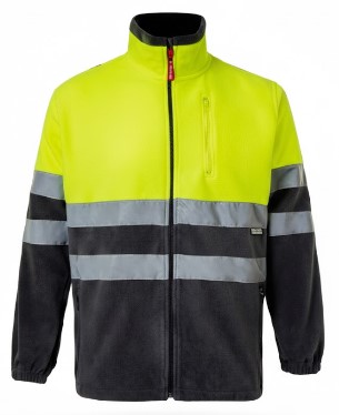 Velilla - Chaqueta polar bicolor (Alta Visibilidad)