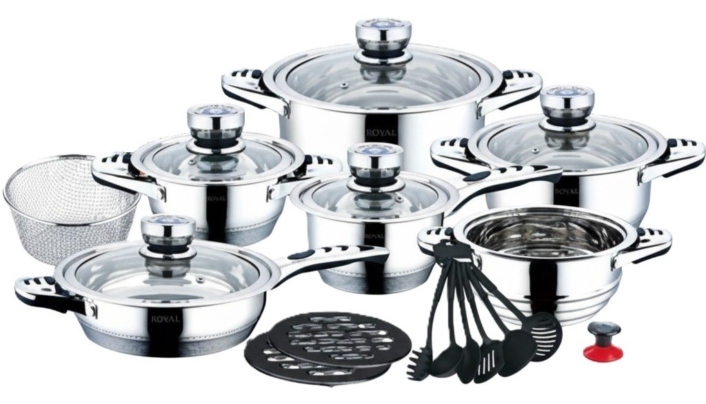 Set de Cocina de 23 Piezas Con Mangos HA