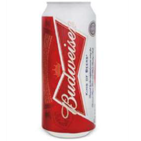 Budweiser 50cl cans