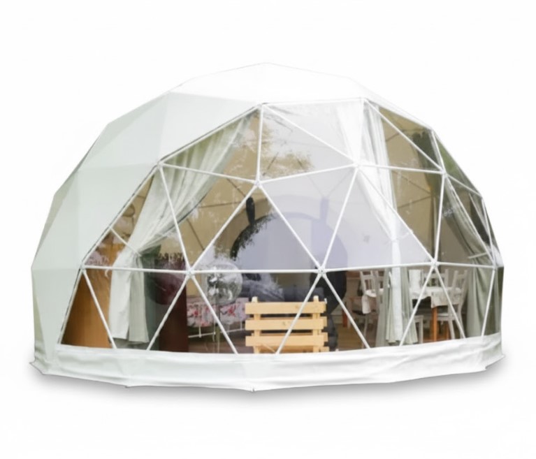 Domo geodésica para Glamping 4m