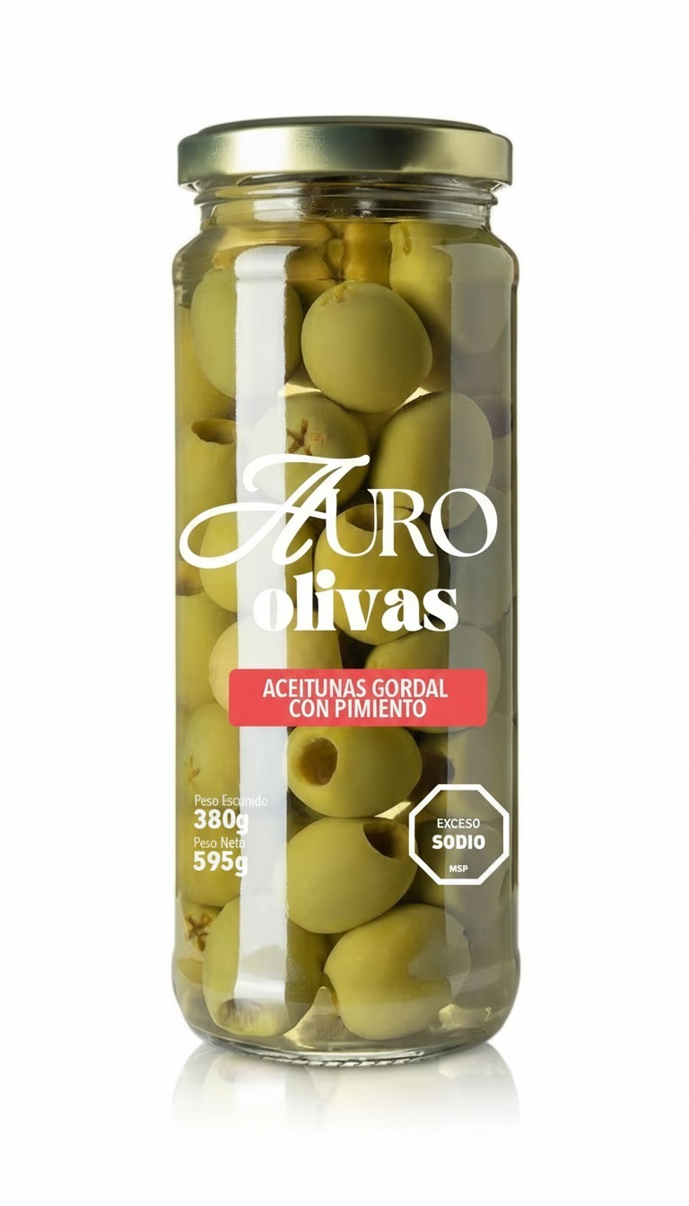 Aceituna Gordal con Pimiento