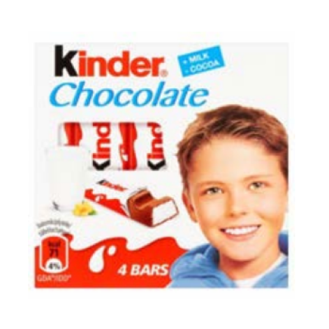 Kinder Chocolate T4 50g