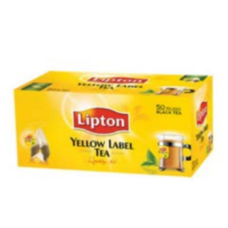 Lipton Yellow Label 50 Tea Bags 100g
