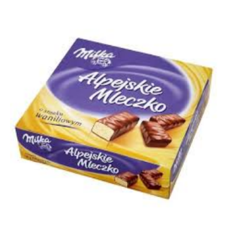 Milka Alpejskie Mleczko Vanilla / Chocolate / Happy Cows 330g