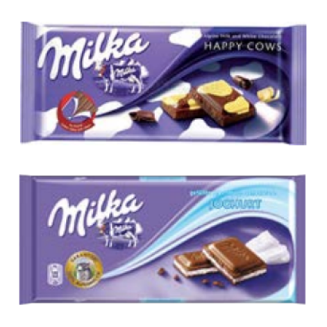 Milka Happy Cows / Milka Yoghurt 100g
