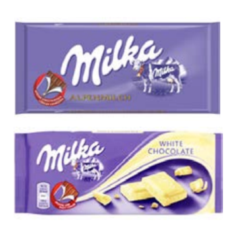 Milka Milk / Milka White 100g