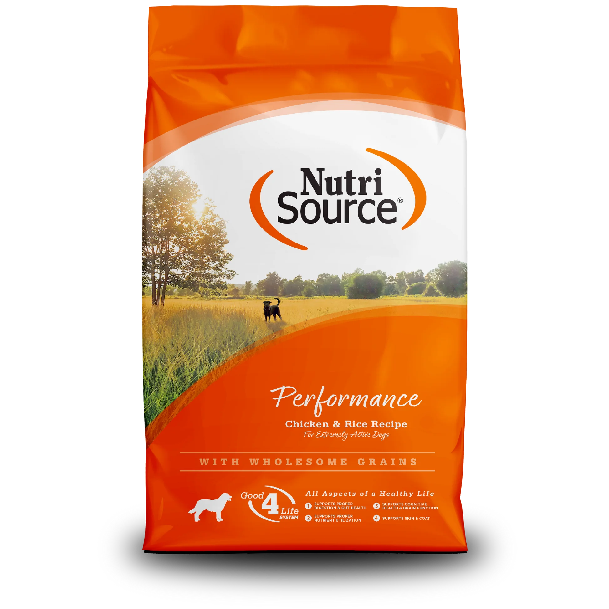 Nutrisource Performance Receta de Pollo y Arroz Alimento para Perros 40 LB